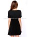 Shoulder To the Wow Black Quilted Dress